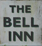 The pub sign. The Bell Inn, Aldworth, Berkshire