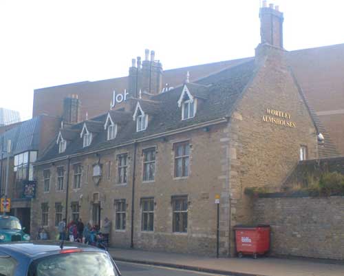 Picture 1. Wortley Almshouses, Peterborough, Cambridgeshire