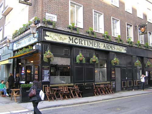 Picture 1. Fitzrovia Belle (formerly Mortimer Arms), Bloomsbury, Central London