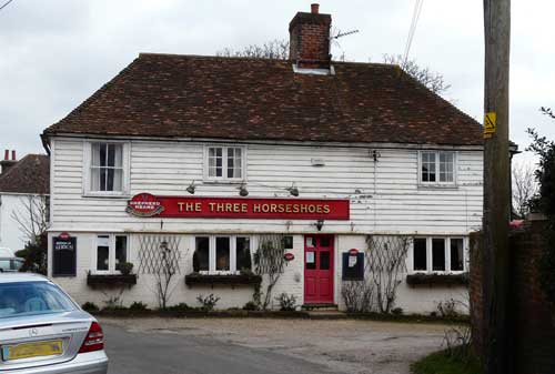 Picture 1. The Three Horseshoes, Hernhill, Kent