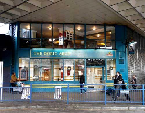 Picture 1. The Doric Arch, Euston, Central London