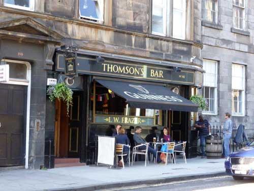 Picture 1. Thomson's Bar, Edinburgh, Edinburgh, City of