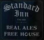 The pub sign. The Standard Inn, Rye, East Sussex