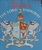 The pub sign. Lord Harrowby, Grantham, Lincolnshire