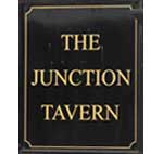 The pub sign. The Junction Tavern, Tufnell Park, Greater London