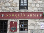 The pub sign. The Douglas Arms, Banchory, Aberdeenshire