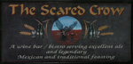 The pub sign. The Scared Crow, West Malling, Kent