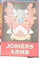 The pub sign. Joiners Arms, West Malling, Kent