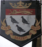 The pub sign. City Arms, Canterbury, Kent