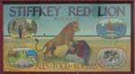 The pub sign. Red Lion, Stiffkey, Norfolk