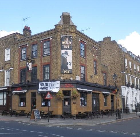 Picture 2. The George & Monkey (formerly Amwell Arms; Simmons; Filthy MacNasty's; Fountain), Clerkenwell, Central London