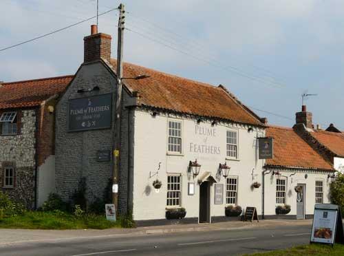 Picture 1. The Ostrich Inn (formerly Plume of Feathers), South Creake, Norfolk