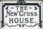 The pub sign. New Cross House, New Cross, Greater London