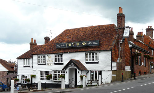 Picture 1. The Vine Inn, Goudhurst, Kent