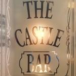 The pub sign. The Castle, Macclesfield, Cheshire