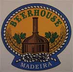 The pub sign. Beerhouse, Madeira, Portugal