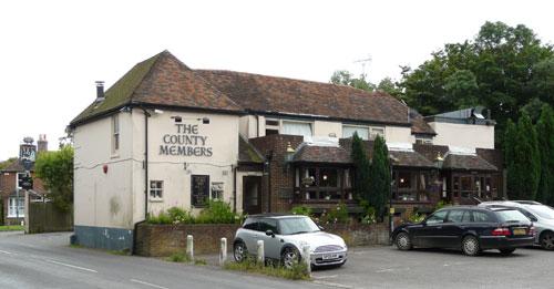 Picture 1. The County Members, Lympne, Kent