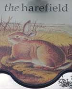 The pub sign. Harefield, Harefield, Greater London