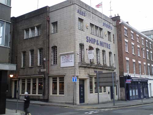 Picture 1. Ship & Mitre, Liverpool, Merseyside