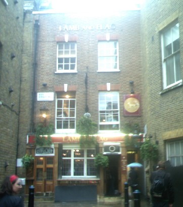 Picture 1. Lamb & Flag, Covent Garden, Central London