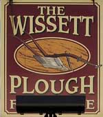 The pub sign. The Plough, Wissett, Suffolk