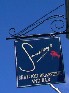 The pub sign. Sankey's, Tunbridge Wells, Kent