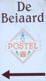 The pub sign. Gasthof de Beiaard, Mol, Belgium