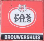 The pub sign. Taverne Brouwershuis, Opitter, Belgium