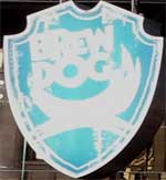The pub sign. BrewDog Manchester, Manchester, Greater Manchester