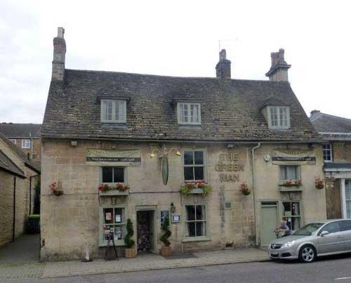Picture 1. The Green Man, Stamford, Lincolnshire