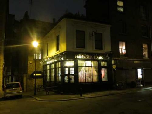 Picture 1. Horseshoe, Clerkenwell, Central London