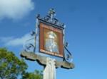 The pub sign. Lord Nelson, Burnham Thorpe, Norfolk