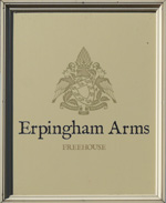 The pub sign. Erpingham Arms, Erpingham, Norfolk
