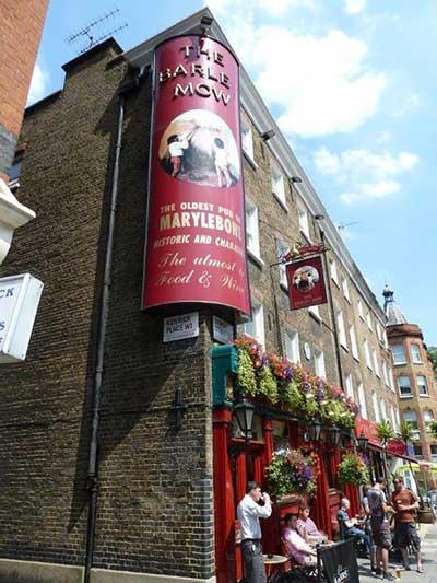 Picture 1. The Barley Mow, Marylebone, Central London