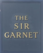 The pub sign. The Sir Garnet, Norwich, Norfolk
