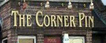 The pub sign. The Corner Pin, Tooting, Greater London