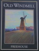 The pub sign. Old Windmill, South Hanningfield, Essex