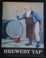 The pub sign. Brewery Tap, Abingdon, Oxfordshire