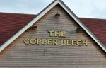 The pub sign. Copper Beech, New Costessey, Norfolk