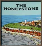 The pub sign. Honeystone, Hunstanton, Norfolk
