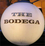 The pub sign. The Bodega, Newcastle-upon-Tyne, Tyne and Wear