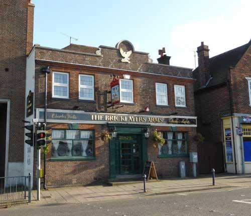 Picture 1. The Bricklayers Arms, Hitchin, Hertfordshire