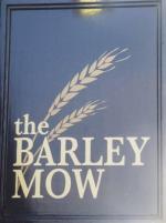 The pub sign. The Barley Mow, Bristol, Avon