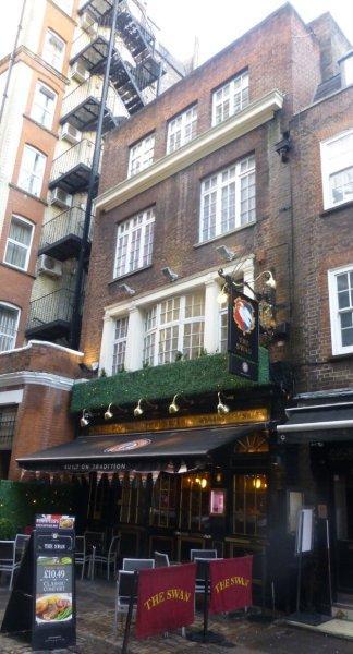 Picture 1. The Swan, Bloomsbury, Central London