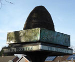 The pub sign. Beehive, Sprowston, Norfolk