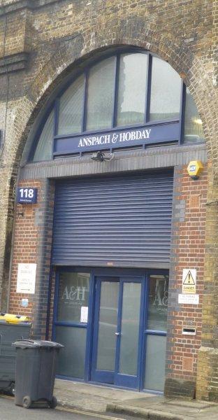 Picture 3. Arch House (formerly Anspach & Hobday Brewery Tap Room), Bermondsey, Central London