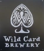 The pub sign. Wild Card Brewery, Walthamstow, Greater London