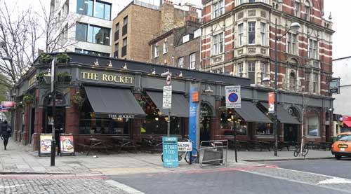 Picture 1. The Rocket, Euston, Central London