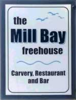 The pub sign. Mill Bay Inn, Ventnor, Isle of Wight