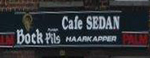 The pub sign. Sedan, Asse, Belgium